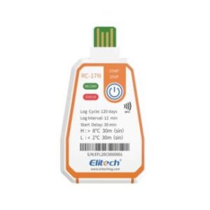 Elitech RC 17N registrador de temperatura desechable nfc