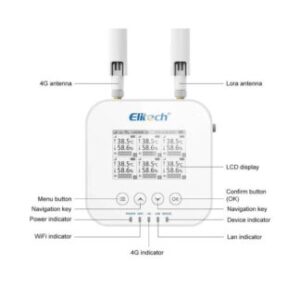 Elitech RCW 3000 4g+WIFI registrador de datos inalámbrico