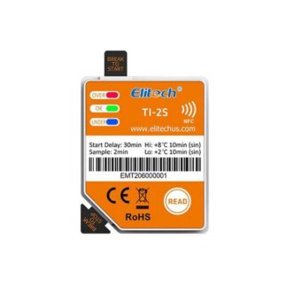 Elitech TI 2S registrador de datos de temperatura nfc